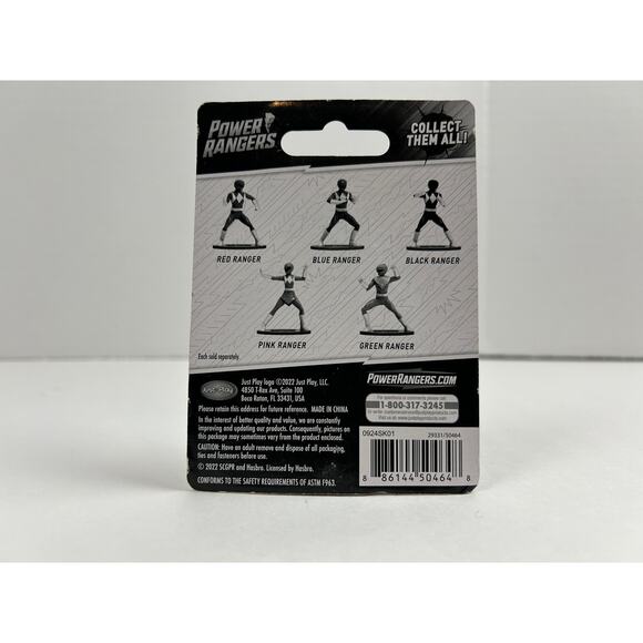 Blue Ranger Power Rangers Carded Figure Small Figure New - Picture 3 of 5